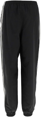 (W) 발렌시아가 블랙 스트라이프 조거 팬츠 레귤러핏 캐주얼 바지. 725597TNQ251000 Lookbook (W) 발렌시아가 블랙 스트라이프 조거 팬츠 레귤러핏 캐주얼 바지. 725597TNQ251000