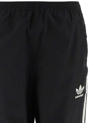 (W) 발렌시아가 블랙 스트라이프 조거 팬츠 레귤러핏 캐주얼 바지. 725597TNQ251000 Details for (W) 발렌시아가 블랙 스트라이프 조거 팬츠 레귤러핏 캐주얼 바지. 725597TNQ251000