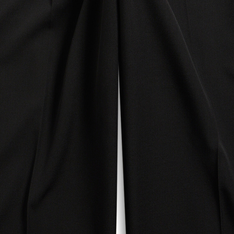 Shop (W) Balenciaga 黑色寬鬆中腰長褲 春季休閒穿搭 768808TPT151069