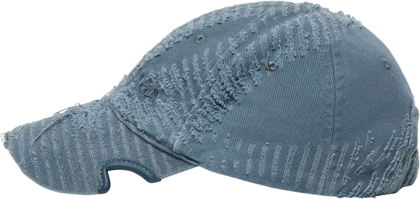 (Women) Balenciaga Blue Cotton Twill Embroidered Logo Cap. 719281410B24090 Lookbook (Women) Balenciaga Blue Cotton Twill Embroidered Logo Cap. 719281410B24090