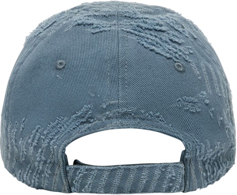 (Women) Balenciaga Blue Cotton Twill Embroidered Logo Cap. 719281410B24090 Shop (Women) Balenciaga Blue Cotton Twill Embroidered Logo Cap. 719281410B24090