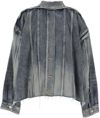 (W) 발렌시아가 블루 크롭 긴소매 버튼업 자켓. 704527TNW014012 Lookbook (W) 발렌시아가 블루 크롭 긴소매 버튼업 자켓. 704527TNW014012