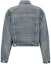 Lookbook (W) Balenciaga Jaket Denim Biru Single-Breasted Cropped Lengan Panjang. 790869TQW556379