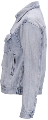 (W) Balenciaga Jaket Coat Biru Lengan Panjang Kancing Slim Fit. 767998TDW144016 Shop (W) Balenciaga Jaket Coat Biru Lengan Panjang Kancing Slim Fit. 767998TDW144016