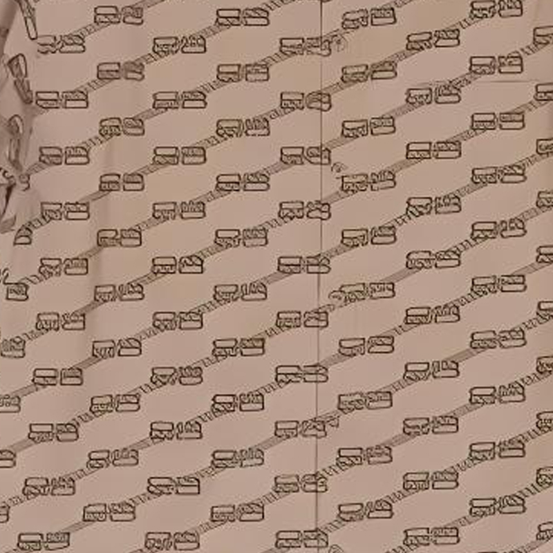 Sizing (Women) Balenciaga  Brown Button-Down Short Sleeve Shirt Regular Fit 683734-TML36-9378