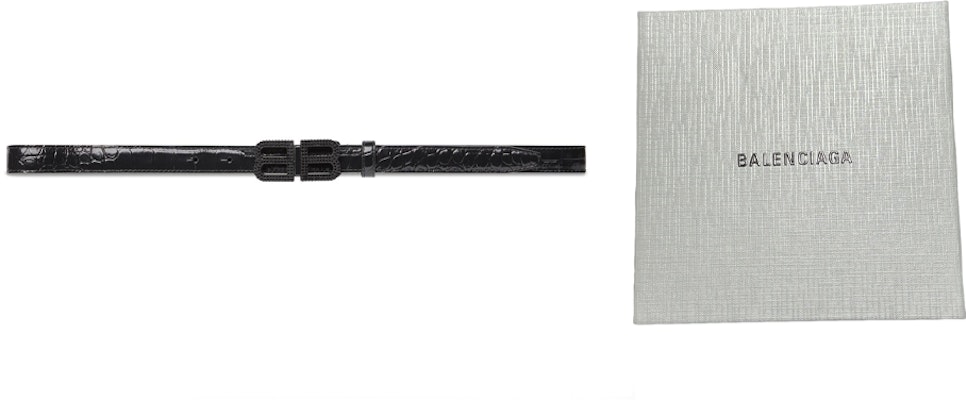 (W) Balenciaga Tali Pinggang Kulit Hitam Logo Klasik Lebar 1.8cm. 673518210NI1000 Shop (W) Balenciaga Tali Pinggang Kulit Hitam Logo Klasik Lebar 1.8cm. 673518210NI1000