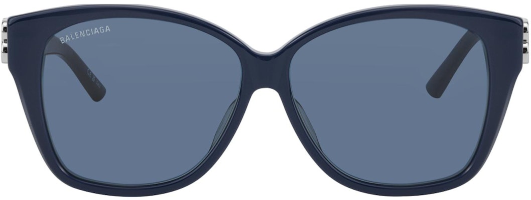 (W) 巴黎世家深蓝色方形墨镜侧面镂空设计 BB0135SA004 Shop (W) 巴黎世家深蓝色方形墨镜侧面镂空设计 BB0135SA004