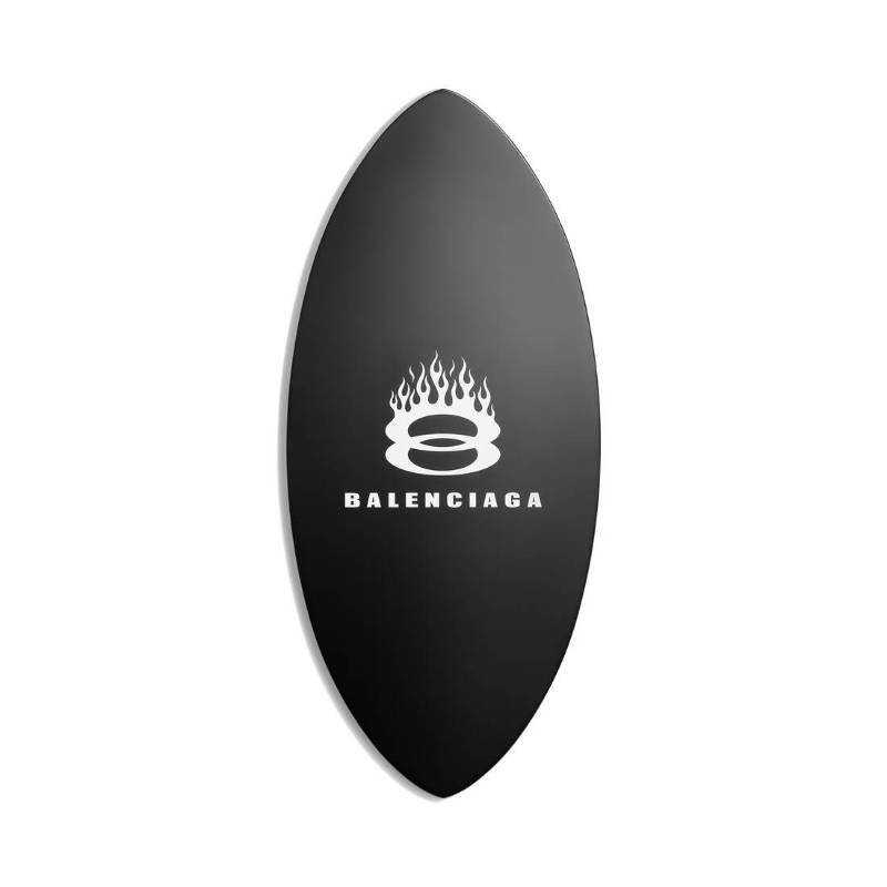 (Women) Balenciaga  Durable Surfboard Black - 43.3"x0.4"x19.3". 803962T01891077