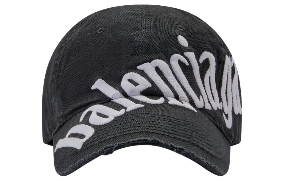 (Women) Balenciaga  Fashion Embroidered Logo Cotton Baseball Cap. 680738410B20107
