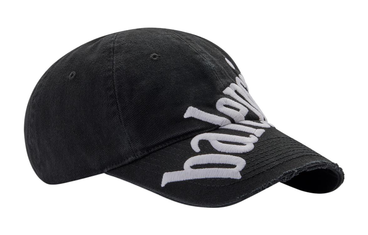 Lookbook (W) 巴黎世家时尚刺绣Logo纯棉棒球帽 680738410B20107