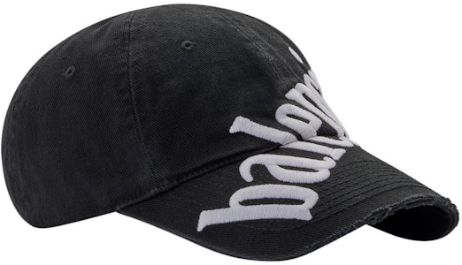 (W) 巴黎世家时尚刺绣Logo纯棉棒球帽 680738410B20107 Lookbook (W) 巴黎世家时尚刺绣Logo纯棉棒球帽 680738410B20107