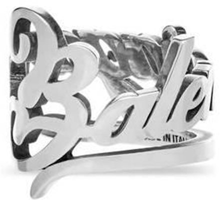 (Women) Balenciaga Fashion Metal Ring 696191TZ39J0911 Lookbook (Women) Balenciaga Fashion Metal Ring 696191TZ39J0911