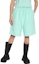 Shop (Women) Balenciaga FW22 Mint Green Logo Print Elastic Waist Casual Shorts. 674591TLVB80306