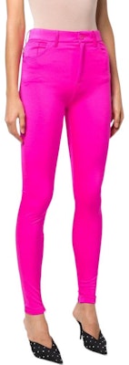 (W) 발렌시아가 하이웨이스트 슬림핏 핑크 팬츠 지퍼 클로저 704752TVK156840 Purchase (W) 발렌시아가 하이웨이스트 슬림핏 핑크 팬츠 지퍼 클로저 704752TVK156840