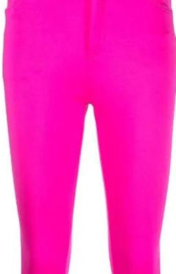 (W) 발렌시아가 하이웨이스트 슬림핏 핑크 팬츠 지퍼 클로저 704752TVK156840 Sizing (W) 발렌시아가 하이웨이스트 슬림핏 핑크 팬츠 지퍼 클로저 704752TVK156840