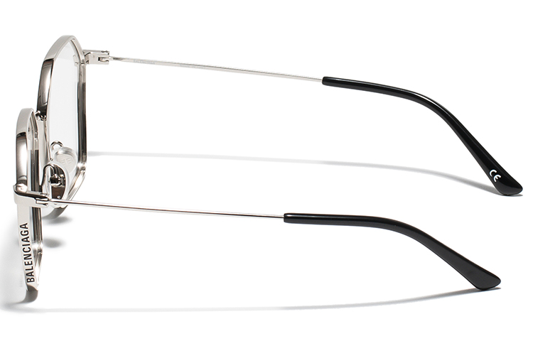 (Women) Balenciaga  Irregular Black Lens Metal Frame Optical Glasses BB0198O-003 圖 5