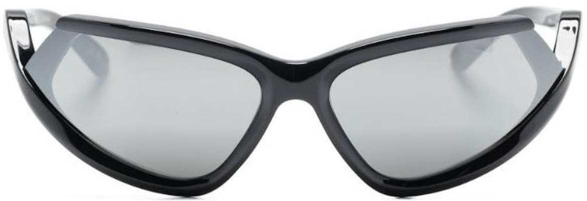 (W) Balenciaga Cermin Mata Hitam Tidak Sekata dengan Logo di Tangkai. BB0289S Lookbook (W) Balenciaga Cermin Mata Hitam Tidak Sekata dengan Logo di Tangkai. BB0289S