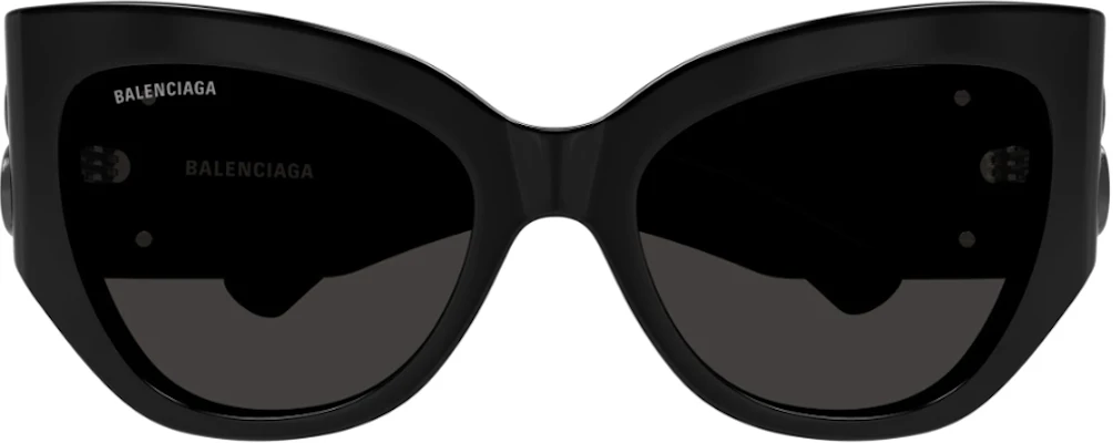 (Women) Balenciaga Irregular Black Sunglasses with Logo, Recycled Acetate. BB0322S001 Shop (Women) Balenciaga Irregular Black Sunglasses with Logo, Recycled Acetate. BB0322S001