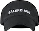 Buy (W) バレンシアガ レター刺繍入りコットンキャップ ブラック. 745130410B21077