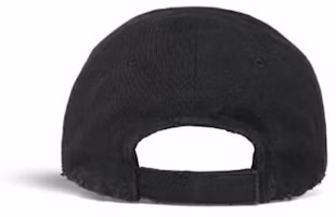 Lookbook (W) Balenciaga Topi Hitam Bordir Huruf Kapas. 745130410B21077