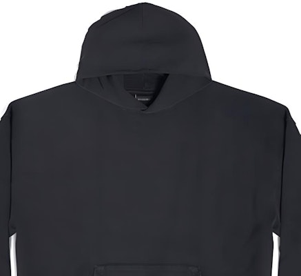 (W) 巴黎世家 Logo宽松版黑色连帽衫 休闲长袖卫衣 620947TNVU21073 Shop (W) 巴黎世家 Logo宽松版黑色连帽衫 休闲长袖卫衣 620947TNVU21073