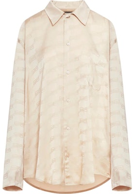 (W) Camiseta Balenciaga Oversize Manga Larga Estampado Logo Blanco Roto. 681631TMO681975 Buy (W) Camiseta Balenciaga Oversize Manga Larga Estampado Logo Blanco Roto. 681631TMO681975