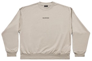 (W) バレンシアガ ロゴプリント オーバーサイズ 長袖 Tシャツ グレー SS23. 697869TOVJ99763 Lookbook (W) バレンシアガ ロゴプリント オーバーサイズ 長袖 Tシャツ グレー SS23. 697869TOVJ99763