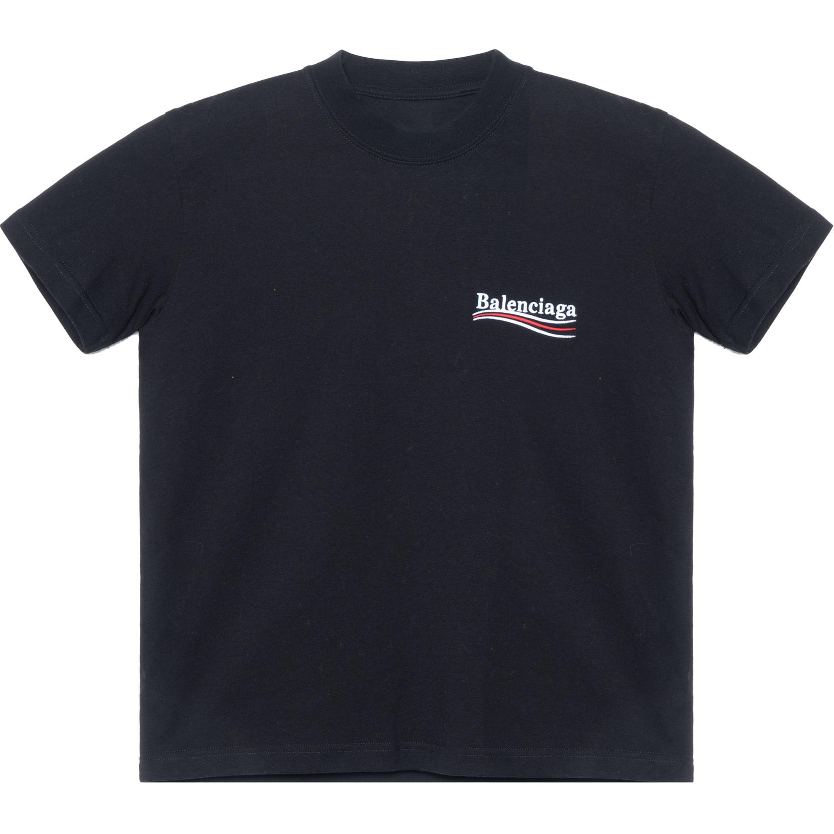 (Women) Balenciaga  Logo Print Slim Fit Short-Sleeve T-Shirt. 612964TKVJ11070 圖 2