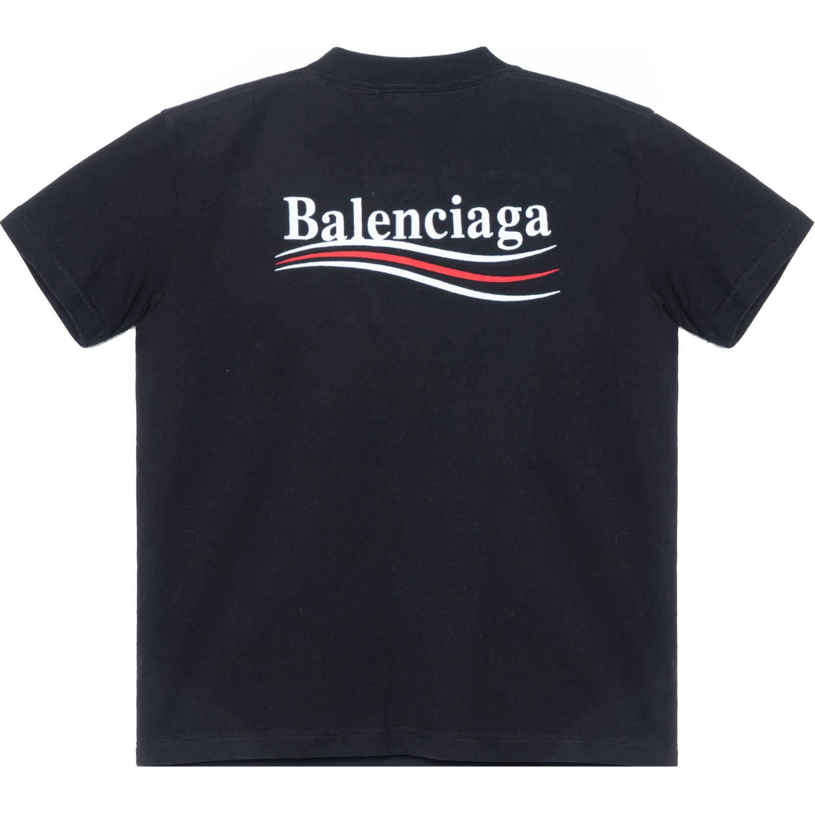 (Women) Balenciaga  Logo Print Slim Fit Short-Sleeve T-Shirt. 612964TKVJ11070 圖 3