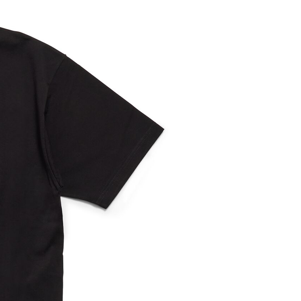 Details for (Women) Balenciaga  Logo Rhinestone Oversized T-Shirt Black FW23 Relaxed Fit 641655TPVP71000