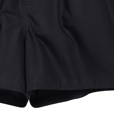 (W) 巴黎世家宽松款黑曜石黑色Logo叠穿短裤SS24. 791054TNM601000 Details for (W) 巴黎世家宽松款黑曜石黑色Logo叠穿短裤SS24. 791054TNM601000