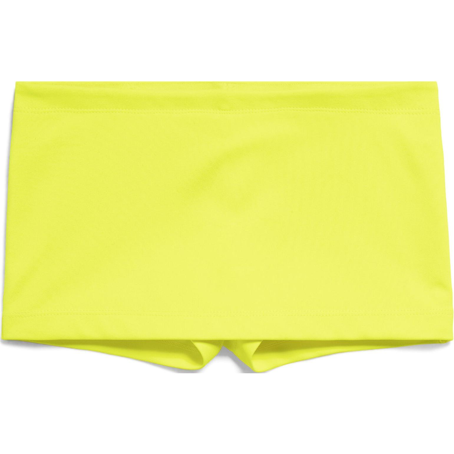 (Women) Balenciaga  Neon Yellow Mini Skirt Elastic Waist Slim Fit Casualwear 794545TOV297204