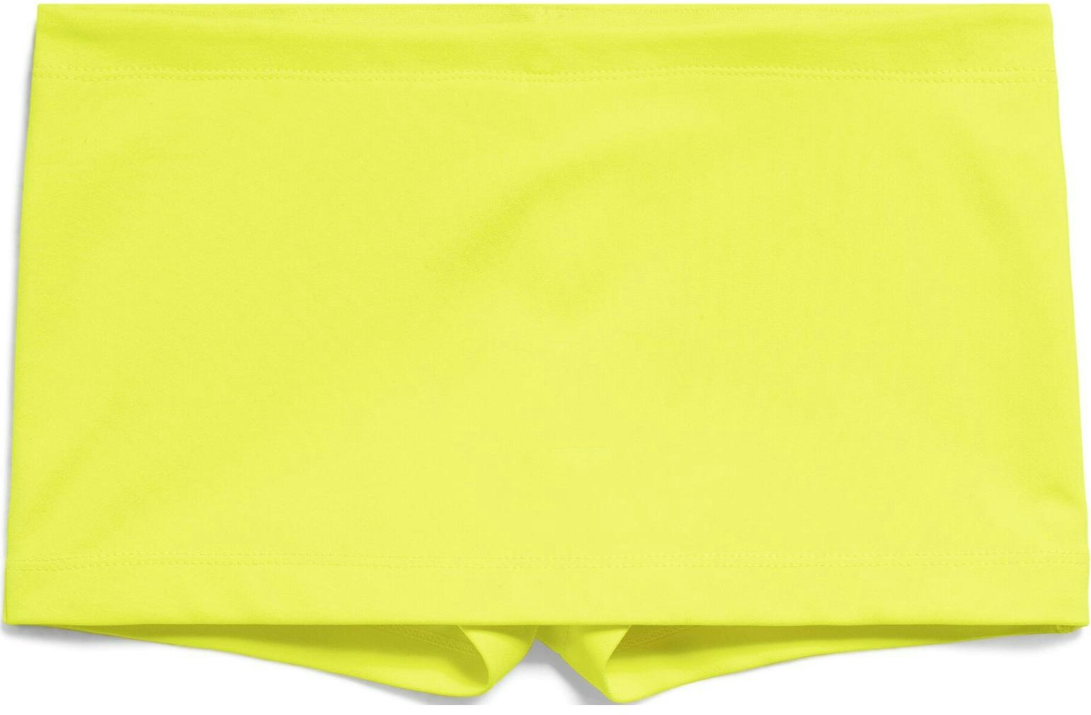 women-balenciaga-neon-yellow-mini-skirt-elastic-waist-slim-fit-casualwear-794545-tov-297204