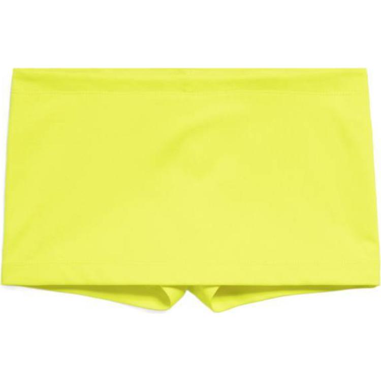 Order (Women) Balenciaga  Neon Yellow Mini Skirt Elastic Waist Slim Fit Casualwear 794545TOV297204