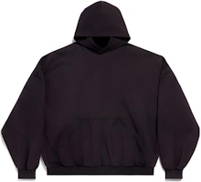 (Women) Balenciaga Oversized Black Hoodie Pullover Long Sleeve Sweatshirt. 761458TPVN31270 (Women) Balenciaga Oversized Black Hoodie Pullover Long Sleeve Sweatshirt. 761458TPVN31270