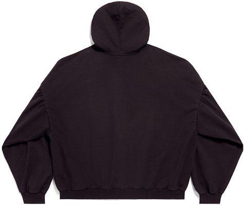 (Women) Balenciaga Oversized Black Hoodie Pullover Long Sleeve Sweatshirt. 761458TPVN31270 Lookbook (Women) Balenciaga Oversized Black Hoodie Pullover Long Sleeve Sweatshirt. 761458TPVN31270