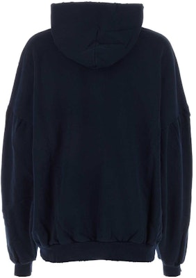 (W) Balenciaga Hoodie Oversized Huruf Biru Navy. 761458TPVE54140 Lookbook (W) Balenciaga Hoodie Oversized Huruf Biru Navy. 761458TPVE54140