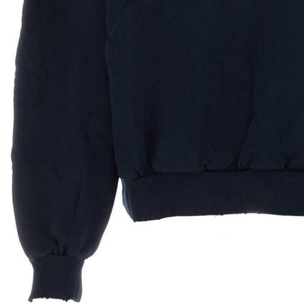 Details for (W) Balenciaga Hoodie Oversized Huruf Biru Navy. 761458TPVE54140