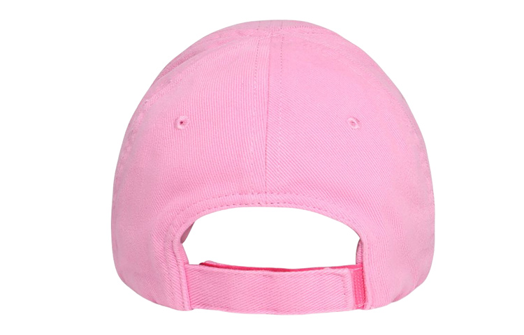 Shop (Women) Balenciaga  Pink Embroidered Logo Cap. 704105410B20565