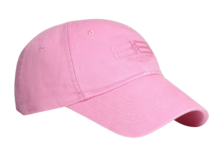 Purchase (Women) Balenciaga  Pink Embroidered Logo Cap. 704105410B20565