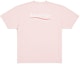 Lookbook (Women) Balenciaga Pink Letter Print Crewneck T-Shirt Regular Fit. 641655TKVJ11764