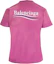 Lookbook (W) Balenciaga 粉紅標誌印花圓領常規版型T恤 612964TJVF75713