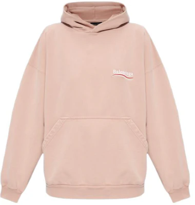 (W) Balenciaga 粉色標誌印花連帽衫經典版型 739024-TKVI9-1764 Buy (W) Balenciaga 粉色標誌印花連帽衫經典版型 739024-TKVI9-1764