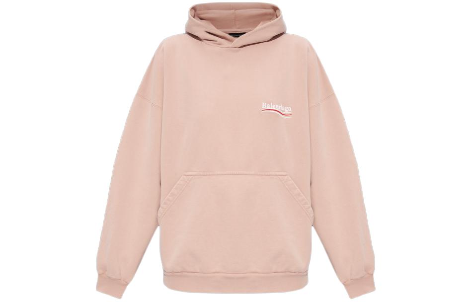 Order (W) Balenciaga 粉色標誌印花連帽衫經典版型 739024-TKVI9-1764