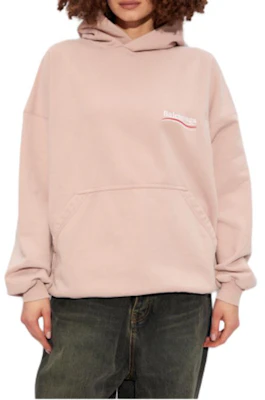 (W) Balenciaga 粉色標誌印花連帽衫經典版型 739024-TKVI9-1764 Shop (W) Balenciaga 粉色標誌印花連帽衫經典版型 739024-TKVI9-1764