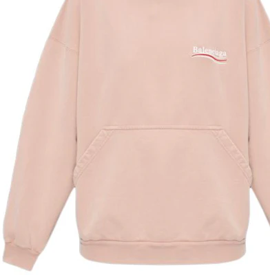 (W) Balenciaga 粉色標誌印花連帽衫經典版型 739024-TKVI9-1764 Sizing (W) Balenciaga 粉色標誌印花連帽衫經典版型 739024-TKVI9-1764