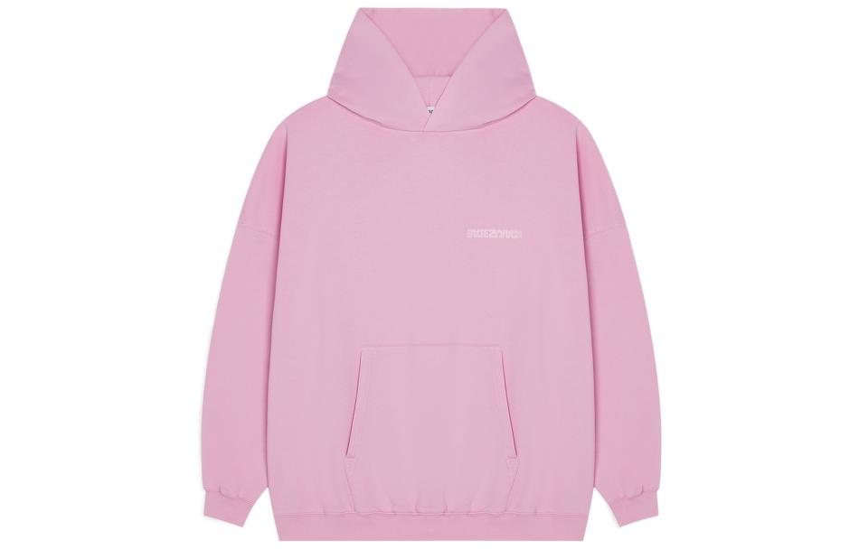 Order (Women) Balenciaga  Pink Printed Logo Hoodie SS22 Collection. 620947TLVB45000