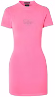 (Women) Balenciaga Pink Slim Fit Short Sleeve Mini Dress. 1647597311187915 (Women) Balenciaga Pink Slim Fit Short Sleeve Mini Dress. 1647597311187915