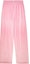 Lookbook (W) 발렌시아가 핑크 솔리드 스트레이트 루즈 캐주얼 바지 751017TOVO45630