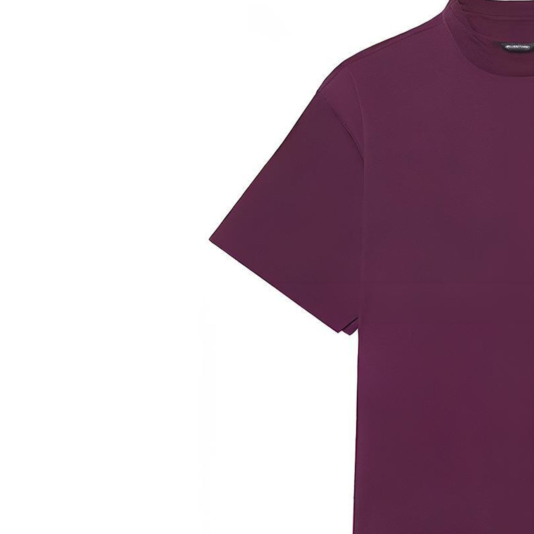 (Women) Balenciaga  Purple Logo Embroidered Oversized T-Shirt. 657059TKV908476 圖 6